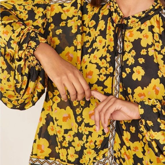 Free People Size Small Tunic top size S - Picture 8 of 15